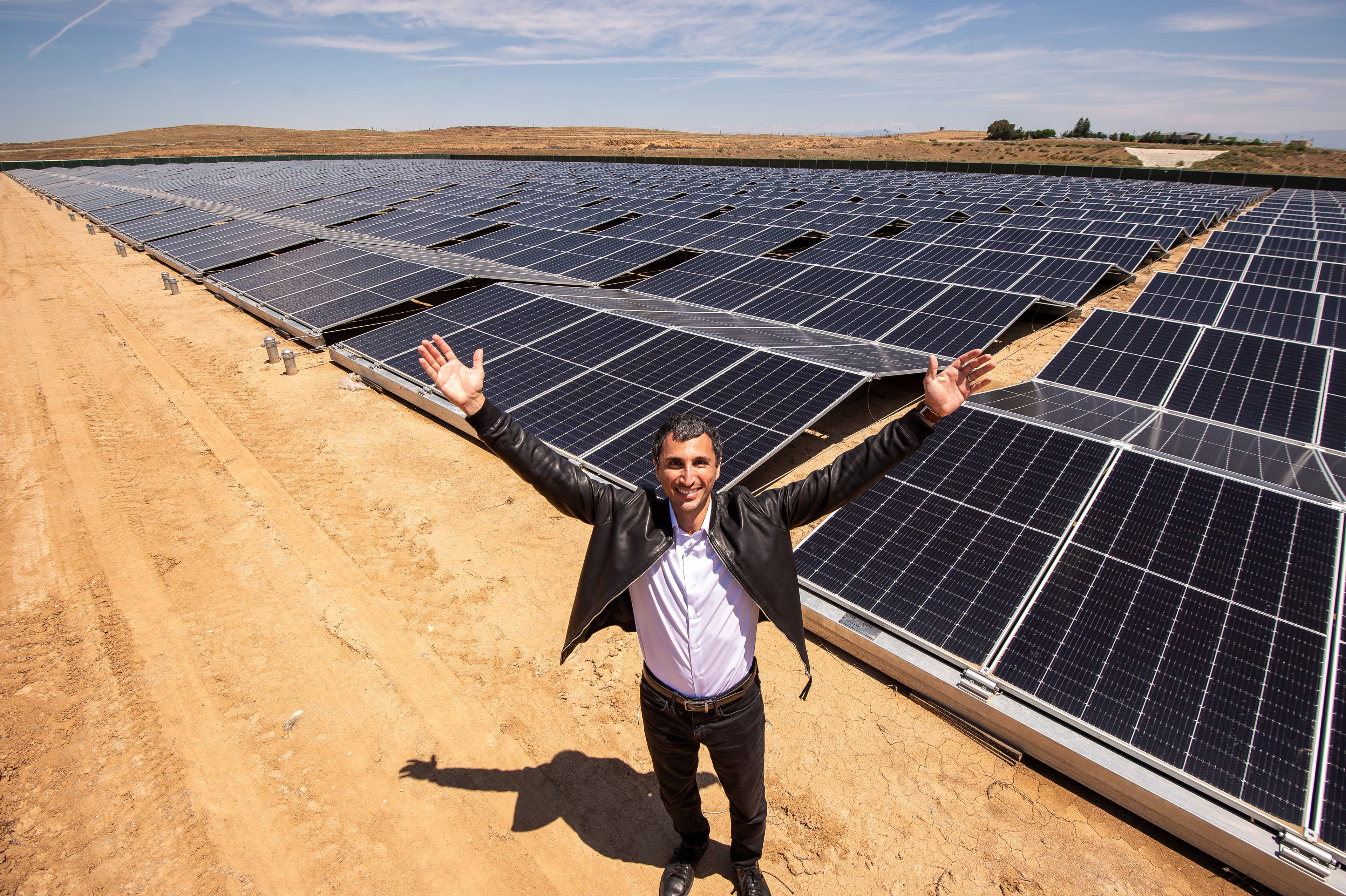 WattEV solar and charging infrastructure at a depot site